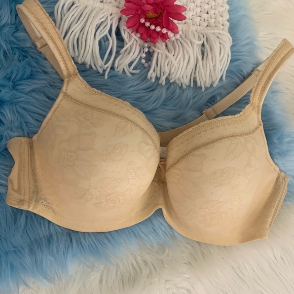 Lane Bryant Other - Cacique Lane Bryant Nude Modern Lace Support Bra 42C